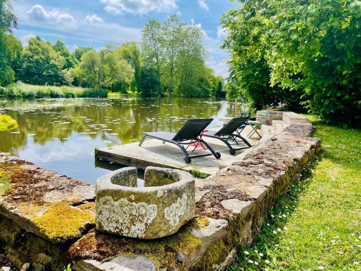 Le Moulin De Bury, Maison De Campagne Au Bord De La Riviere A 13 Kms Au Sud De Rennes Chavagne 외부 사진